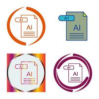 AI Vector Icon