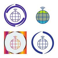 Global Signals Vector Icon