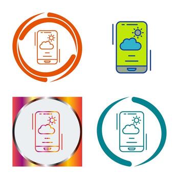 icono de vector de nube