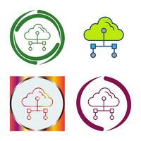 Internet Cloud Vector Icon