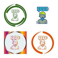 Client Service Vector Icon