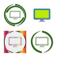 Lcd Vector Icon