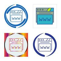 Web Browser Vector Icon