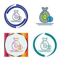 Money Bag Vector Icon