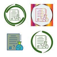 Hypothsis Vector Icon