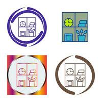 Bookshelf Vector Icon