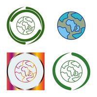 Earth Vector Icon