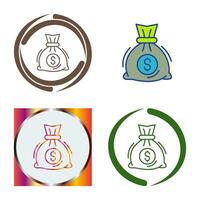 Money Bag Vector Icon