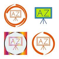 From A To Z Vector Icon