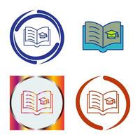 Open Book Vector Icon