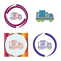 Fuel Truck Vector Icon