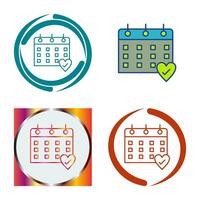 Calendar Vector Icon