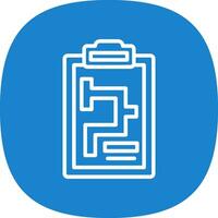 Scenario Planning Vector Icon Design
