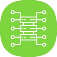 Organizational Structure Vector Icon Design