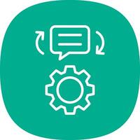 Feedback Mechanisms Vector Icon Design