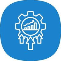 Continuous Improvement Vector Icon Design