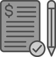 Lease Agreement Issues Vector Icon Design