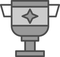 Trophy Vector Icon Design