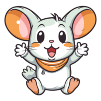 Beautiful Mouse Clipart - Ai Generative png