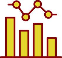 Fluctuating Demand Vector Icon Design