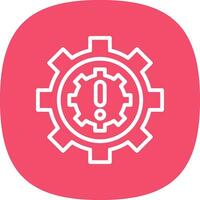 Automation Disruption Vector Icon Design