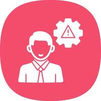 Risk Management Vector Icon Design