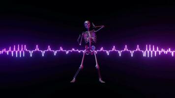 Skeleton Dance Background video