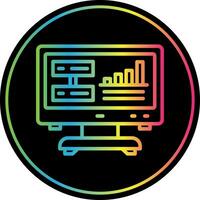 Data Driven Insights Vector Icon Design
