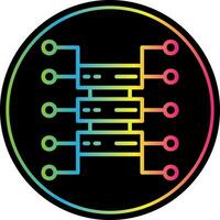 Organizational Structure Vector Icon Design