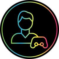 Gamer Vector Icon Design