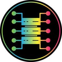 Organizational Structure Vector Icon Design