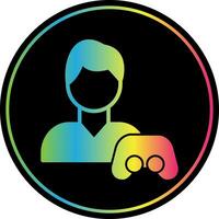 Gamer Vector Icon Design