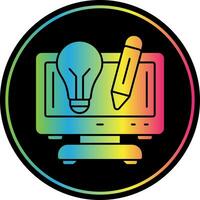 Design Thinking Vector Icon Design