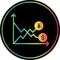 Stock Market Volatility Vector Icon Design