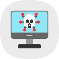 Cyber Attacks Vector Icon Design