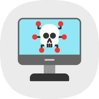 Cyber Attacks Vector Icon Design