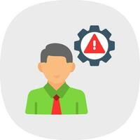 Risk Management Vector Icon Design