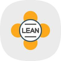 Lean Principles Vector Icon Design