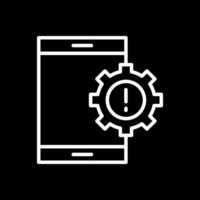 Mobile App Vulnerabilities Vector Icon Design