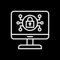 Online Security Risks Vector Icon Design