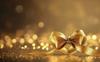 Gold christmas bow Stock Photos, Royalty Free Gold christmas bow Images