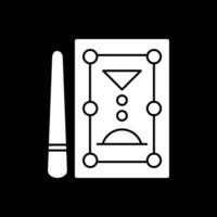 Pool Table Vector Icon Design