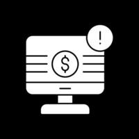 Online Payment Risks Vector Icon Design