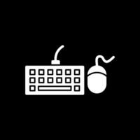 Keyboard And Mouse Vector Icon Design