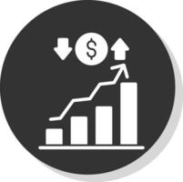 Currency Fluctuations Vector Icon Design