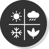 Seasonal Variations Vector Icon Design