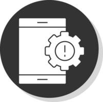 Mobile App Vulnerabilities Vector Icon Design