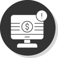 Online Payment Risks Vector Icon Design