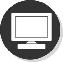 Monitor Screen Vector Icon Design