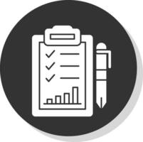 Performance Evaluation Vector Icon Design